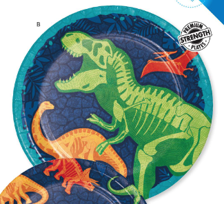 Creative Converting Dino Dig - 9" Plate