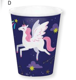 Creative Converting Unicorn Galaxy - 9oz Cup - 8ct