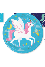 Creative Converting Unicorn Galaxy - 7" Plates - 8ct