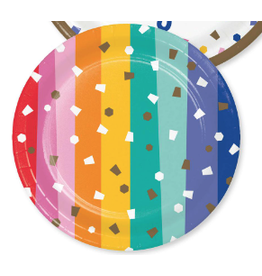 Creative Converting Birthday Confetti - 7" Plates