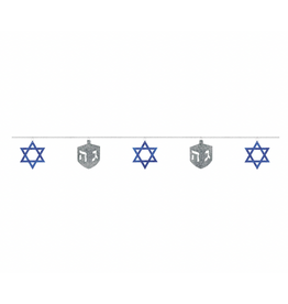 Amscan - Holiday Hanukkah Sequin Ring Garland