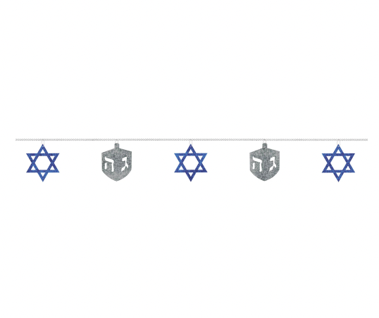 Amscan - Holiday Hanukkah Sequin Ring Garland