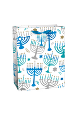 Amscan - Holiday Hanukkah Menorah Medium Gift Bag