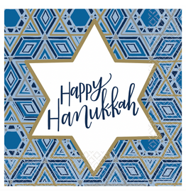 Amscan - Holiday Hanukkah Festival of Lights Luncheon Napkins  36 ct