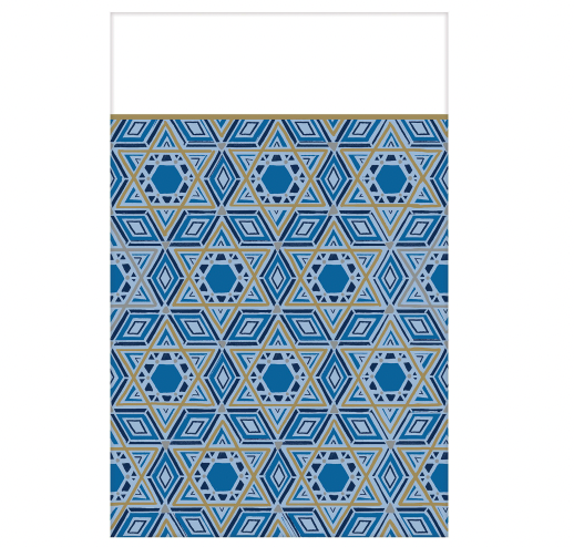 Amscan - Holiday Hanukkah Festival of Lights Plastic Table Cover