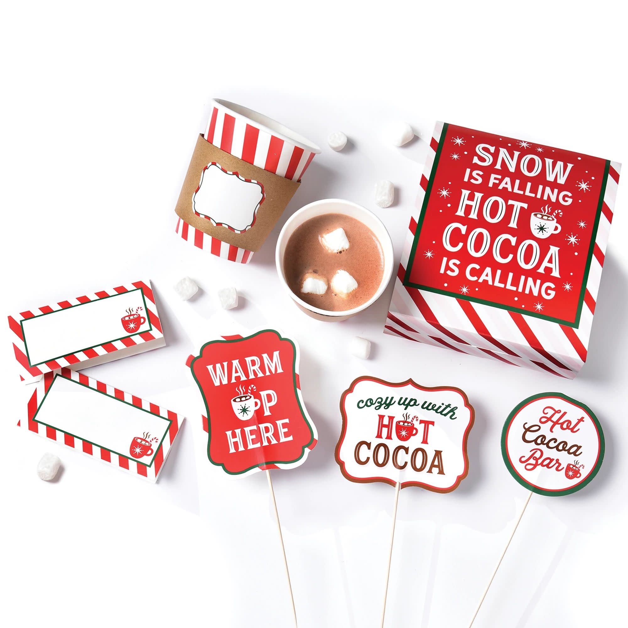 Amscan - Holiday Cocoa Bar Party Accessory Kit