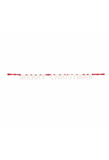 Amscan - Holiday Merry Christmas Wood Bead Banner 10'