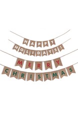 Reversible Holiday Letter Banner 96"