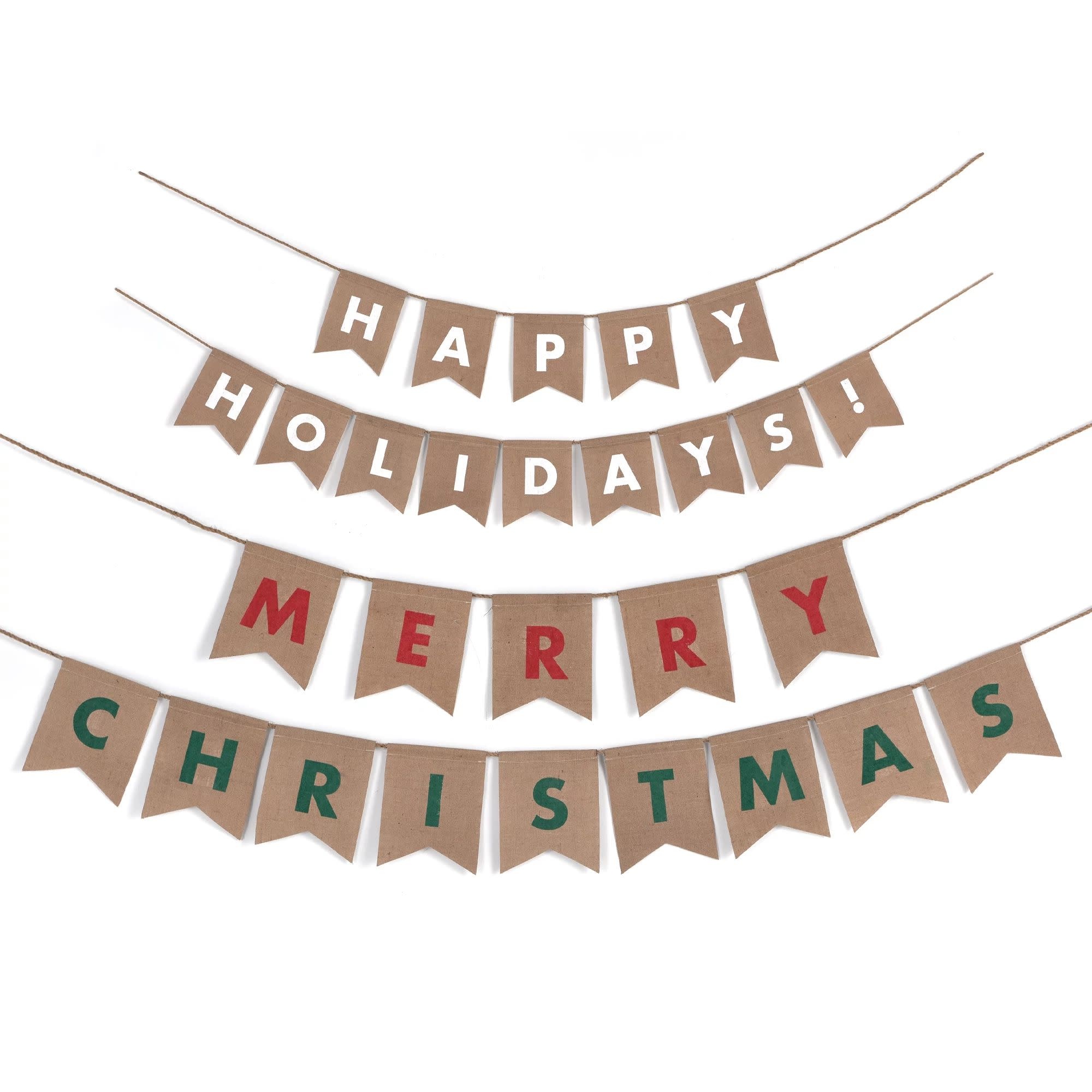 Reversible Holiday Letter Banner 96"