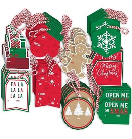 Amscan - Holiday Christmas Novelty Gift Tag Set  (6/144)