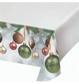 Creative Converting Dazzling Ornaments Paper Table Cover