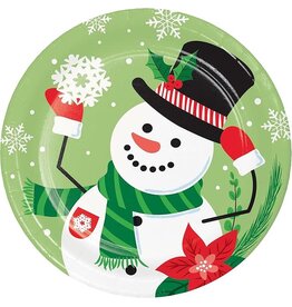 Creative Converting Christmas Cheer 7" Plate