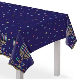 Amscan - Holiday Hanukkah Joy Plastic Table Cover