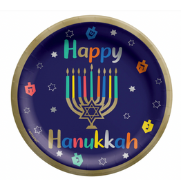 Amscan - Holiday Hanukkah Joy 6 3/4" Plates