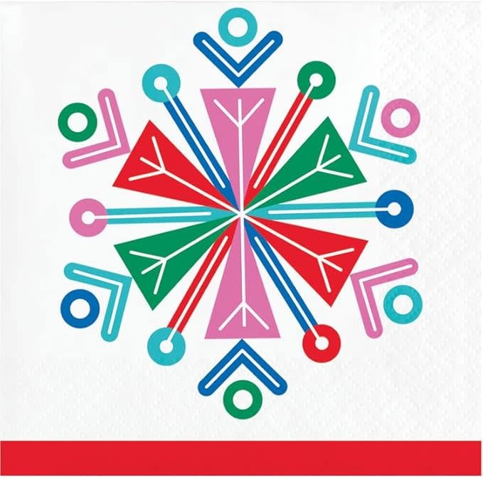 Creative Converting - Holiday Merry Everything Beverage Napkin  - 16ct