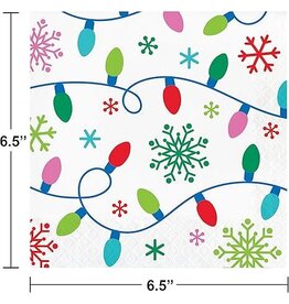 Creative Converting - Holiday Merry Everything Luncheon Napkin - 16ct