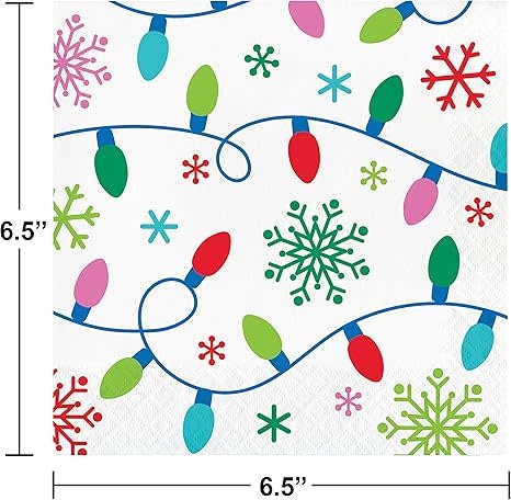 Creative Converting - Holiday Merry Everything Luncheon Napkin - 16ct