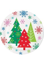 Creative Converting - Holiday Merry Everything Plate - 7" - 8 ct