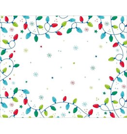 Creative Converting - Holiday Merry Everything Paper Placemats  12" x 15" - 12 ct