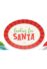 Creative Converting - Holiday Cookies for Santa Serving Tray - 14"