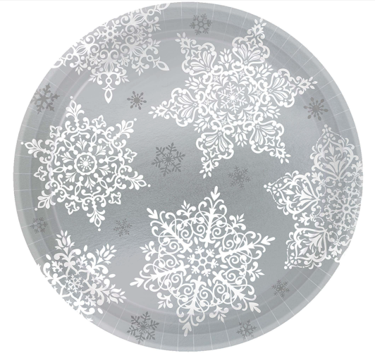 Amscan - Holiday Shining Season Plates, 7" - 60pk