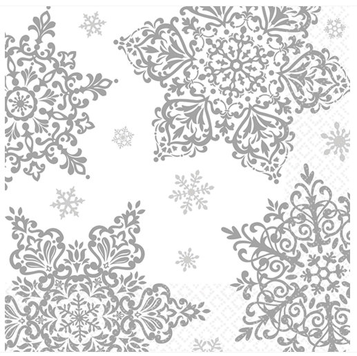 Amscan - Holiday Shining Season Beverage Napkins - 125pk