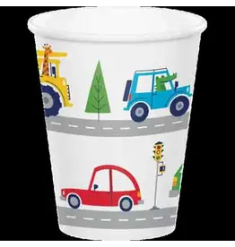 Creative Converting Transportation Time Cup 9oz