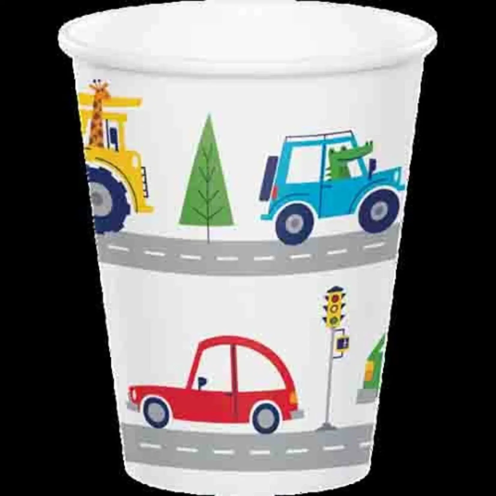 Creative Converting Transportation Time Cup 9oz