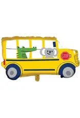 Creative Converting Transportation Time Bus Metallic Balloon