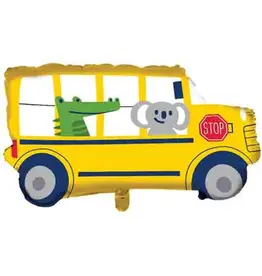 Creative Converting Transportation Time Bus Metallic Balloon