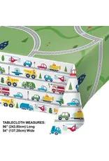 Creative Converting Transportation Time Tablecover