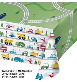 Creative Converting Transportation Time Tablecover