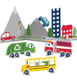 Creative Converting Transportation Time 3D Centerpiece