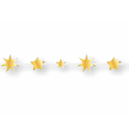Creative Converting Starry Night Foil Star Garland