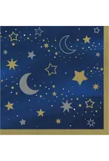 Creative Converting Starry Night Lunch Napkins - 16ct