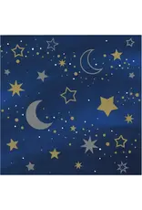 Creative Converting Starry Night Bev Napkins  - 16ct