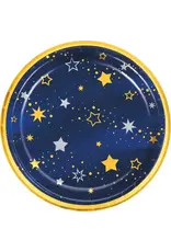 Creative Converting Starry Night 9" Plates - 8ct