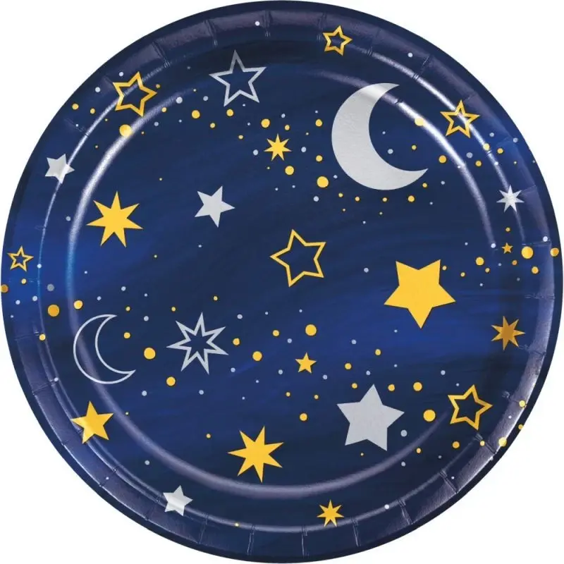 Creative Converting Starry Night 7" Plates