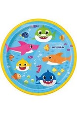 Unique Baby Shark - 7" Plate - 8ct