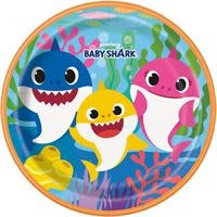 Unique Baby Shark - 9" Plates - 8ct