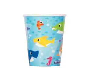 Unique Baby Shark - cups - 8ct