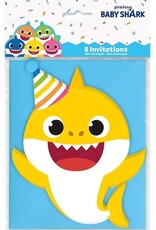 Unique Baby Shark - Invitations - 8ct