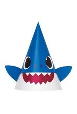 Unique Baby Shark - Party Hats - 8ct