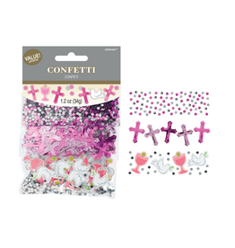 Communion Day Value Confetti Pack - Pink