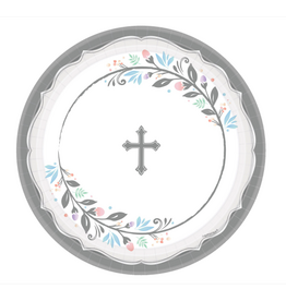 Holy Day Round Plates, 10 1/2" - 18 ct