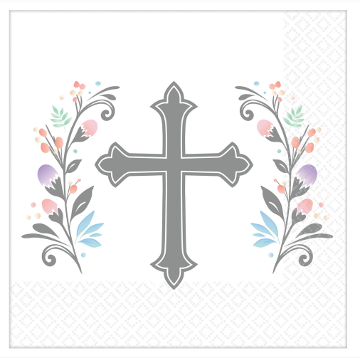 Holy Day Beverage Napkins - 36 ct