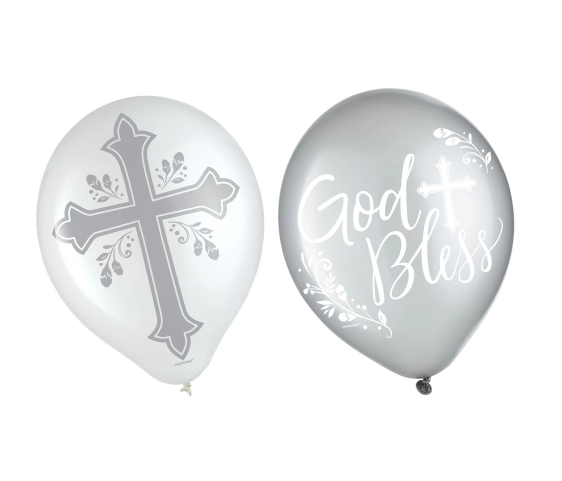 Holy Day Latex Balloons - 15 ct