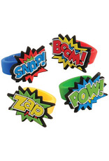 US Toy Superhero Rubber Rings