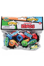 US Toy Superhero Rubber Rings