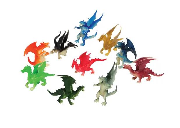 US Toy Mini Dragons - 1dz